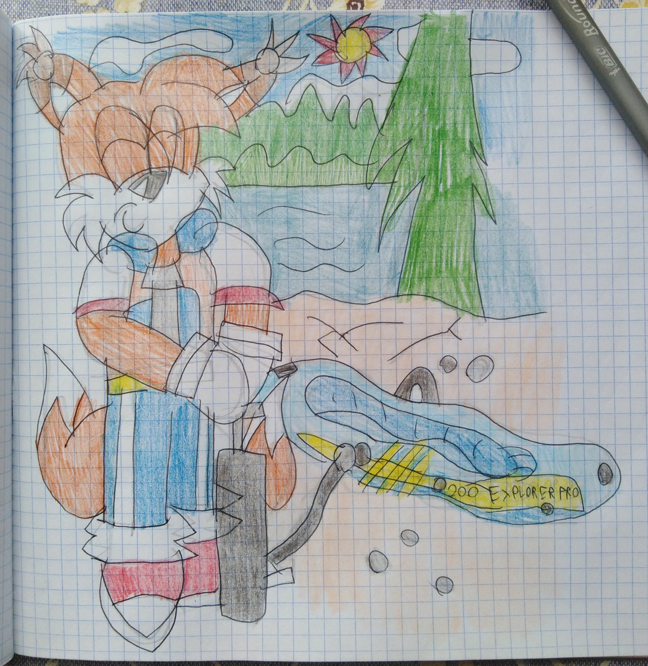 Streaker is inflating a raft at the lake by AdrianBocek on DeviantArt