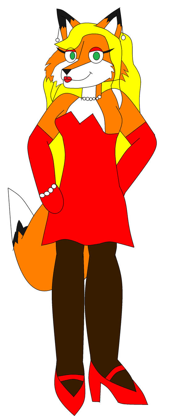 Deviantart Foxa Foxy Lady 2 by AdrianBocek on DeviantArt