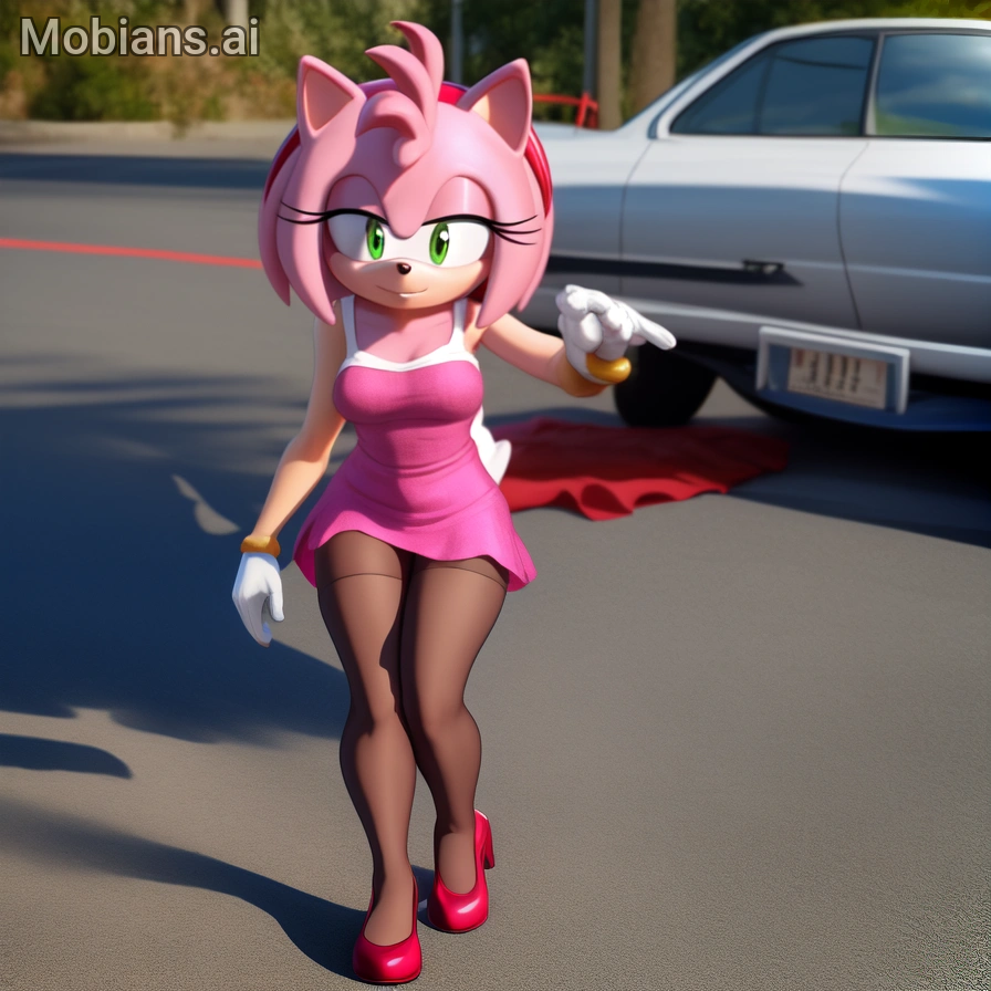 Amy Rose Pantyhose 13