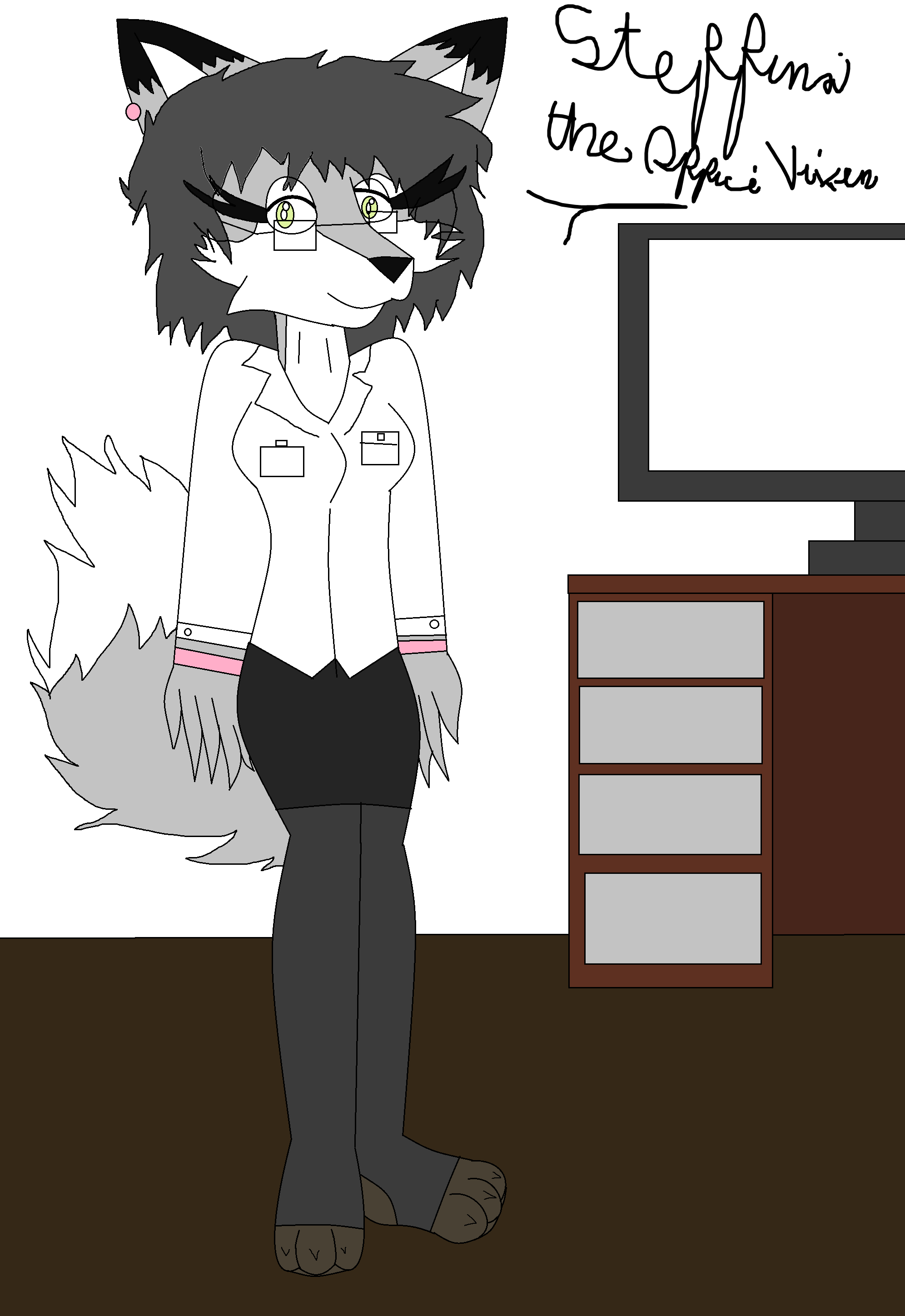 Steffina the Office Vixen