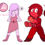 Pink Sapphire and Ruby