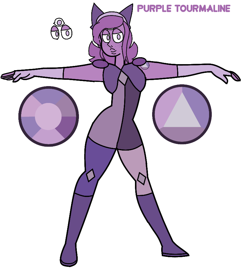 Purple Tourmaline by RowensGurl on DeviantArt