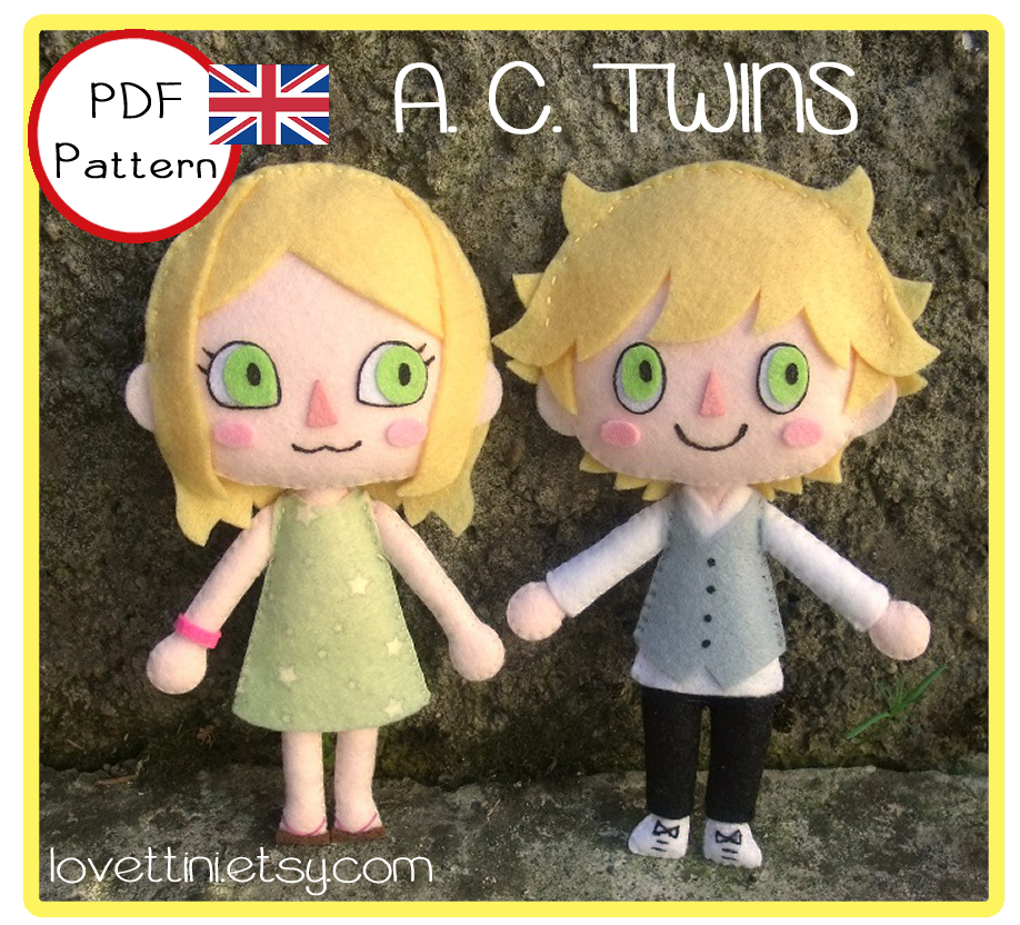 PDF Pattern diy - Animal Crossing - Plush/doll by LOVEttini on DeviantArt PDF Pattern diy - Animal Crossing - Plush/doll by LOVEttini on DeviantArt