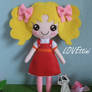 Candy Candy felt doll plush