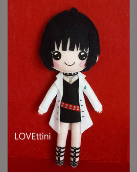 Persona 5 Tae Takemi plush felt doll handmade