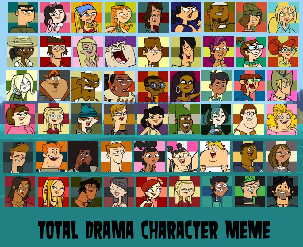 Total Drama Island Again Cast Photo by Crazed-Blue on DeviantArt