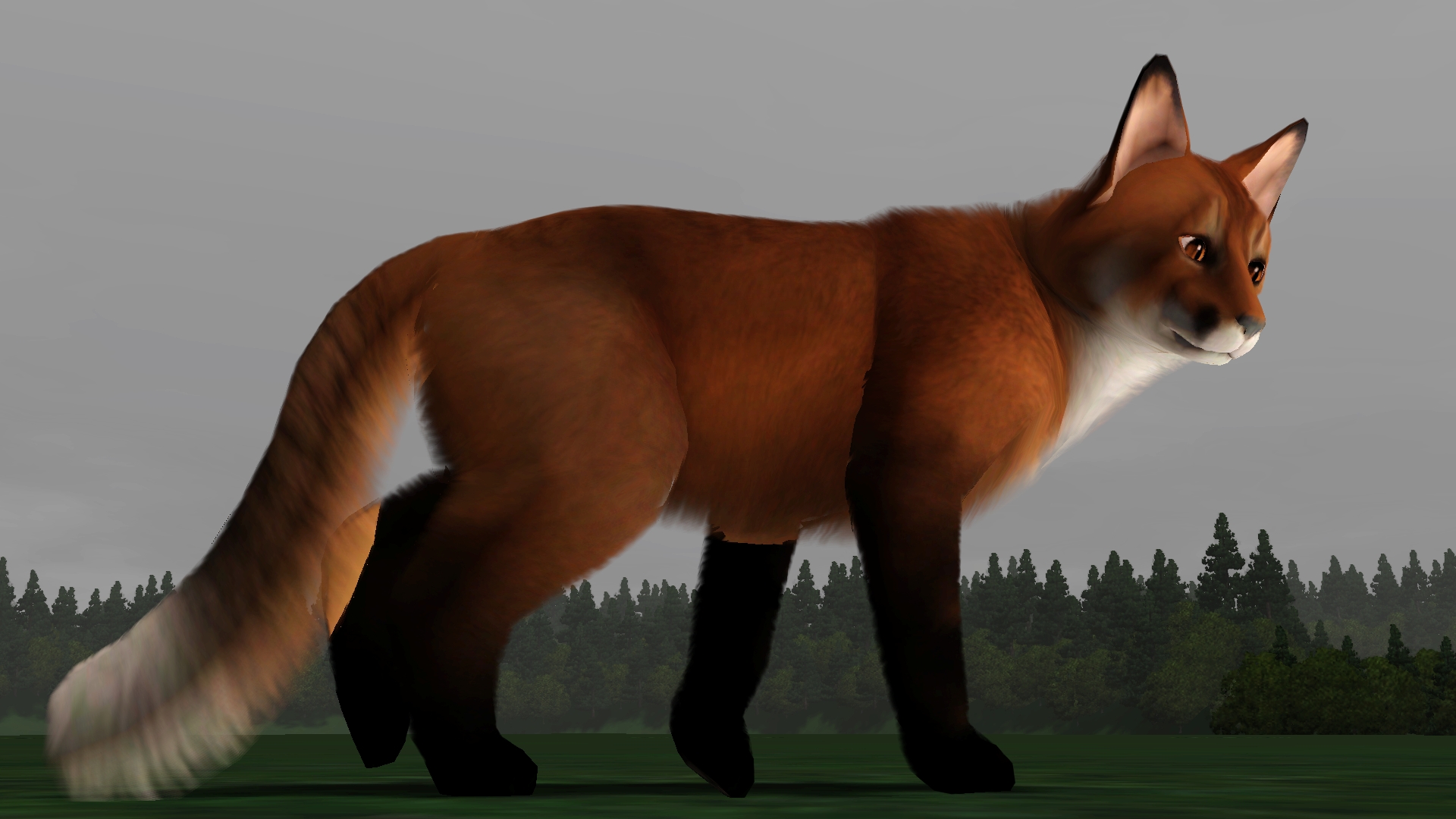 ''Fox'' - Sims 3 Pets by XeendeWinterpeen on DeviantArt