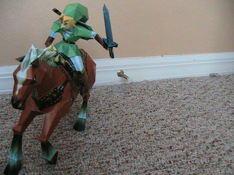 Link and Epona Papercraft