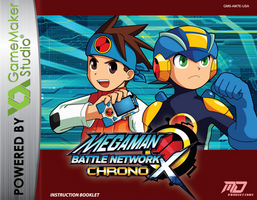 MMBN Chrono X Instruction Booklet (cover)
