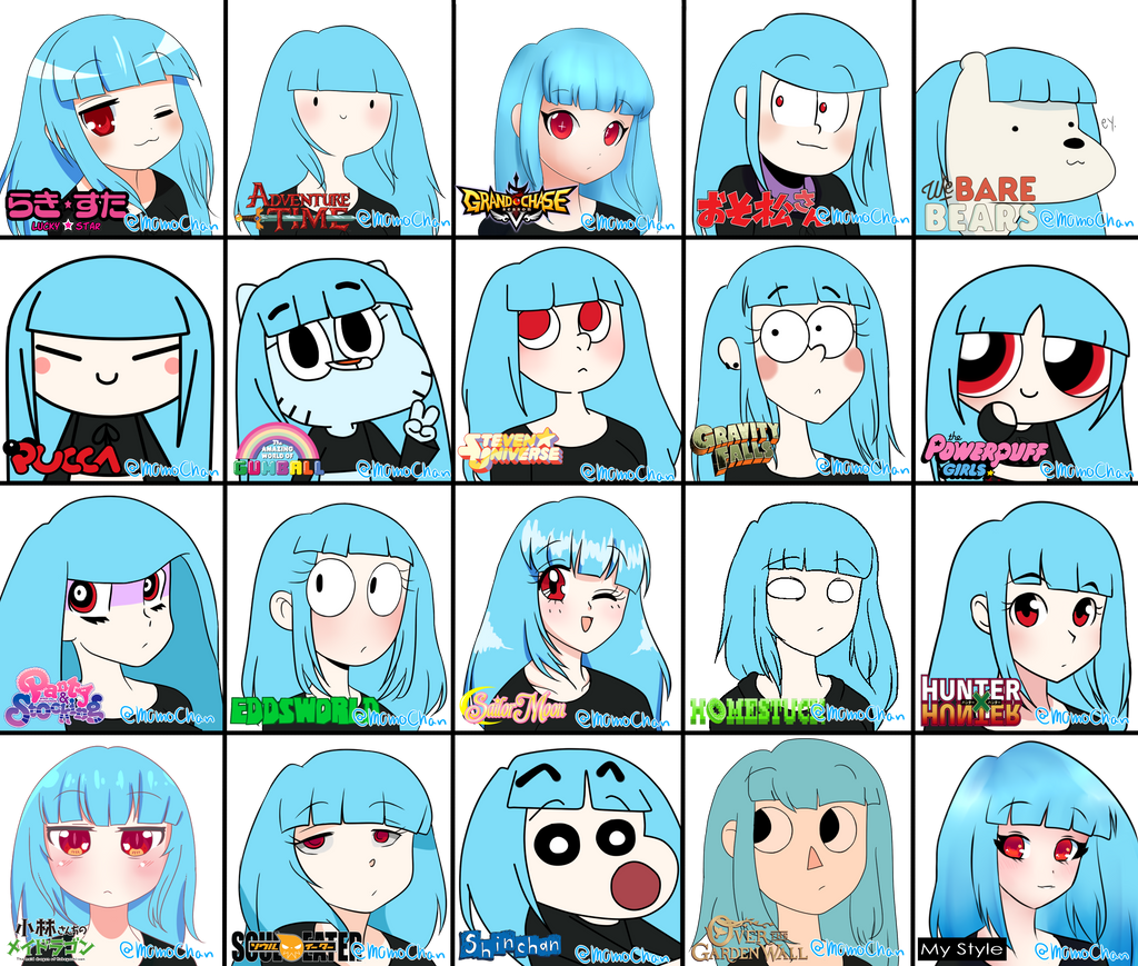 Art Style Challenge By Momokobayashichan On Deviantart Art Style Challenge By Momokobayashichan On Deviantart