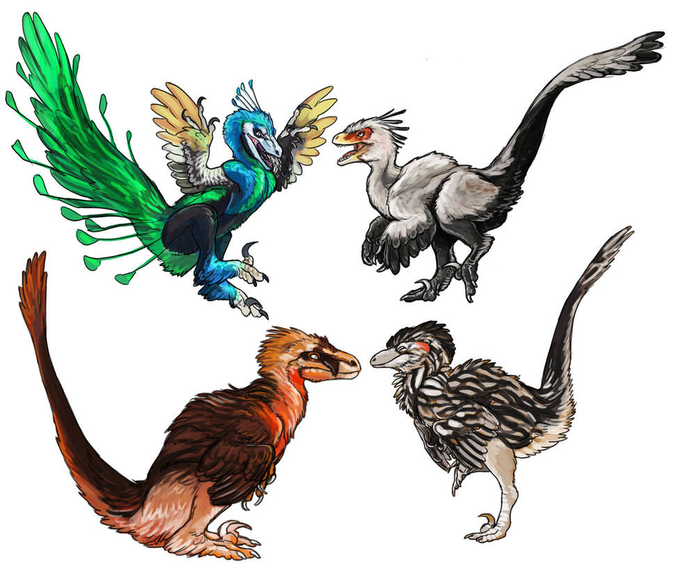 Raptors by saeto15 on DeviantArt
