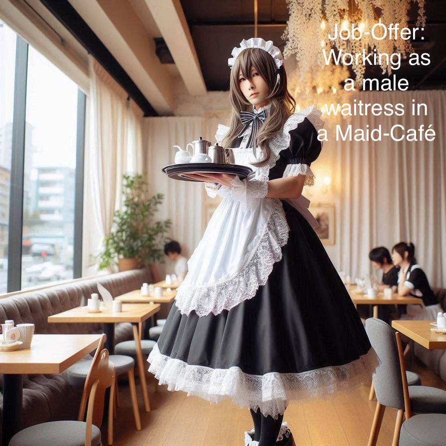 Service Hour Tg Job-Offer: Male waitress in a Maid-Cafe 2 (TG/TF) by Arabella1055 on ...
