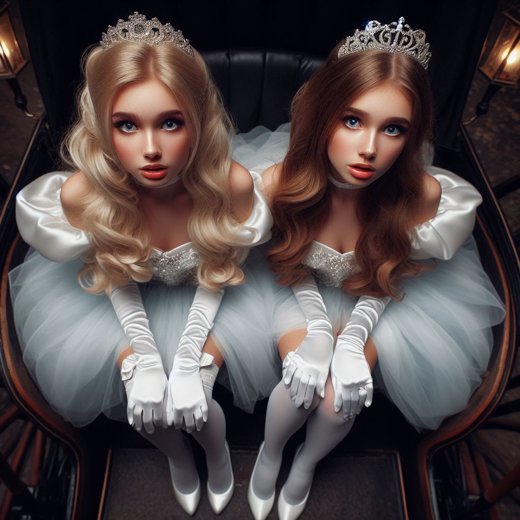 Two young princesses. by Nylonprinz on DeviantArt