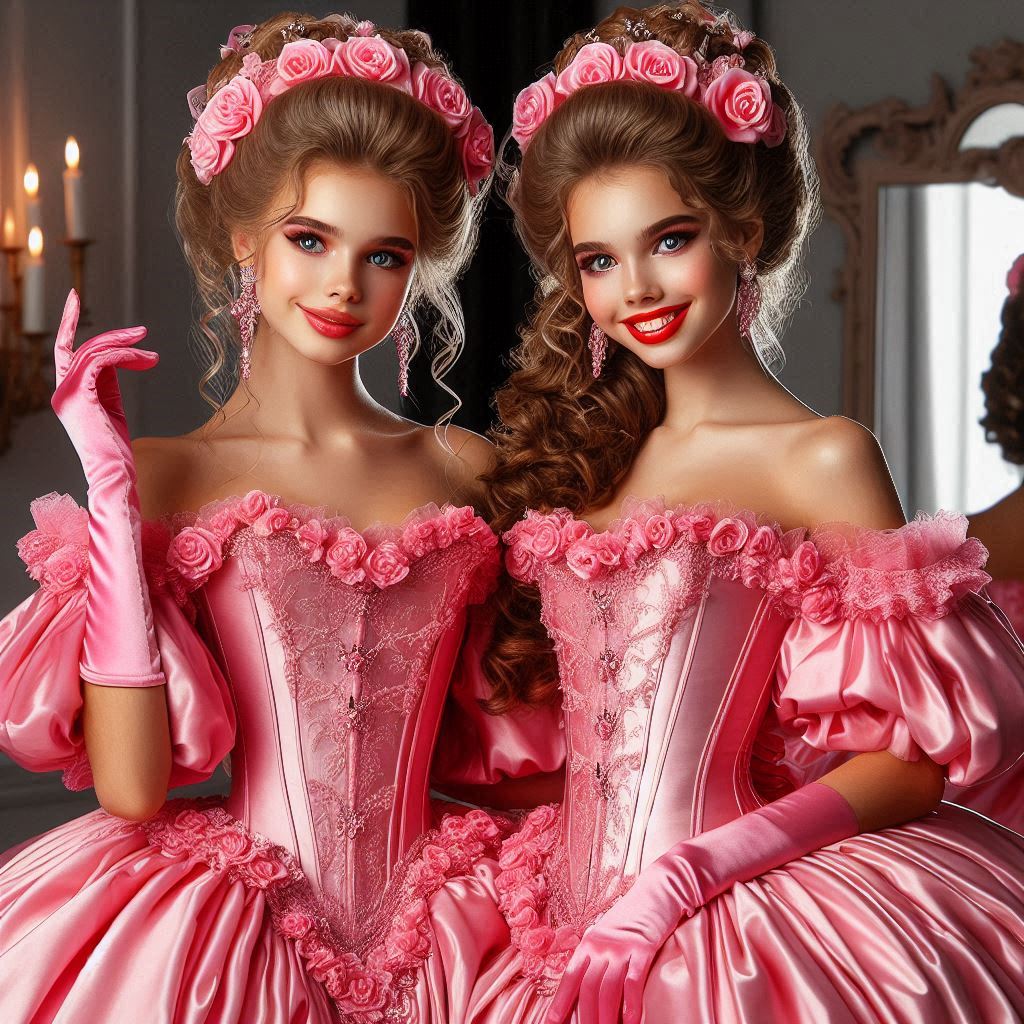 Two Princesses Two young beautiful princesses. by Nylonprinz on DeviantArt
