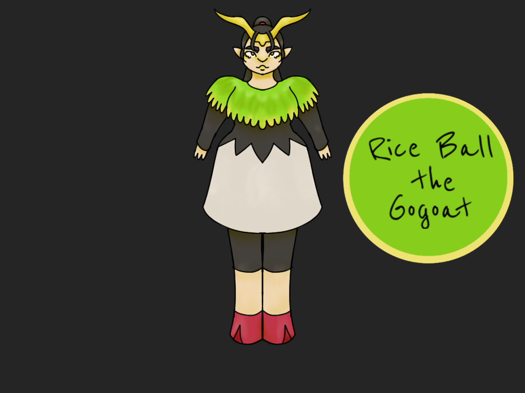 Shiny Gogoat Character by BandedAmethyst07 on DeviantArt