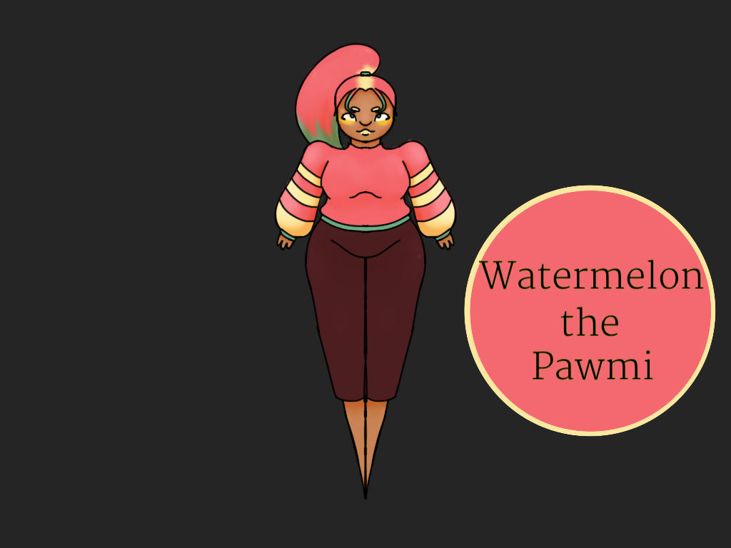 Shiny Pawmi Character by BandedAmethyst07 on DeviantArt