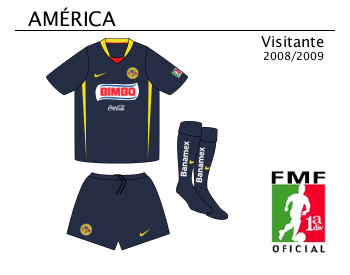 America Away Kit 08-09