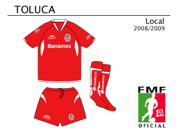 Toluca Home Kit 08-09