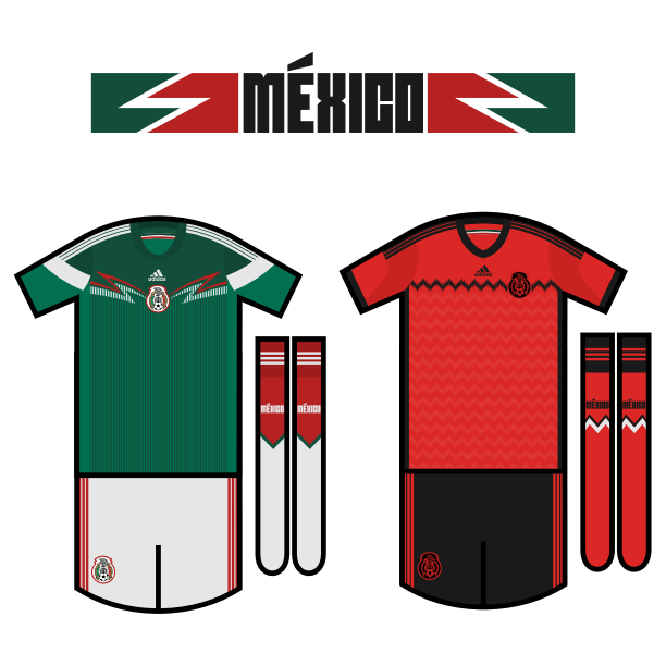 Mexico WC 2014 Kits