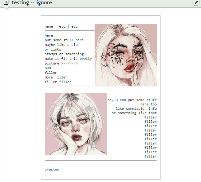 artsy af | custom box code by c-ustom on DeviantArt