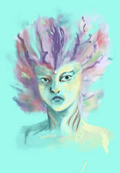 Quick Merfolk painting