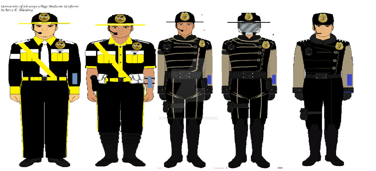 Student and F.S.M.T Uniforms by UniversityofJobs on DeviantArt