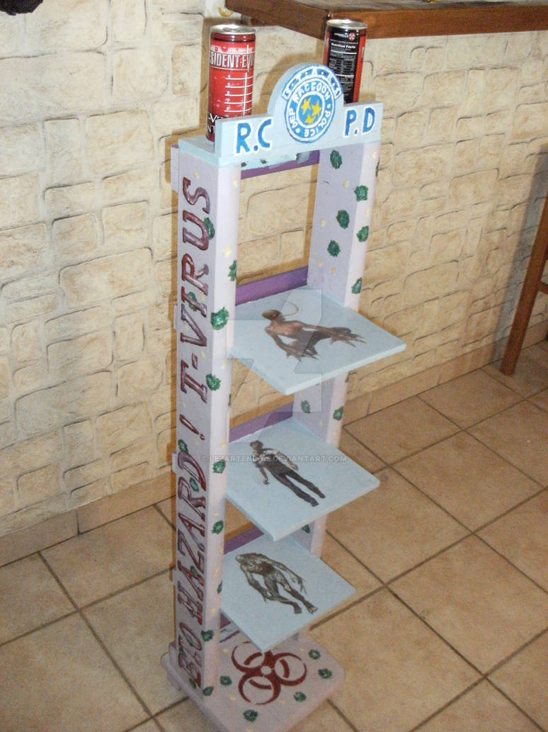 Library Resident Evil - Bibliotheque Resident evil by LezartEnBois on ...