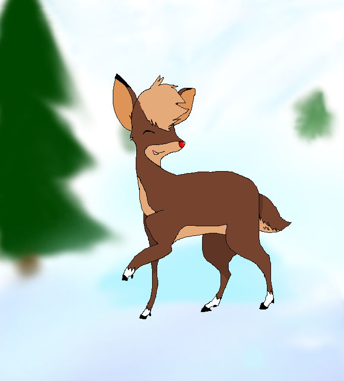 Rudolph The Red Nosed Reindeer by darkness5555551 on DeviantArt