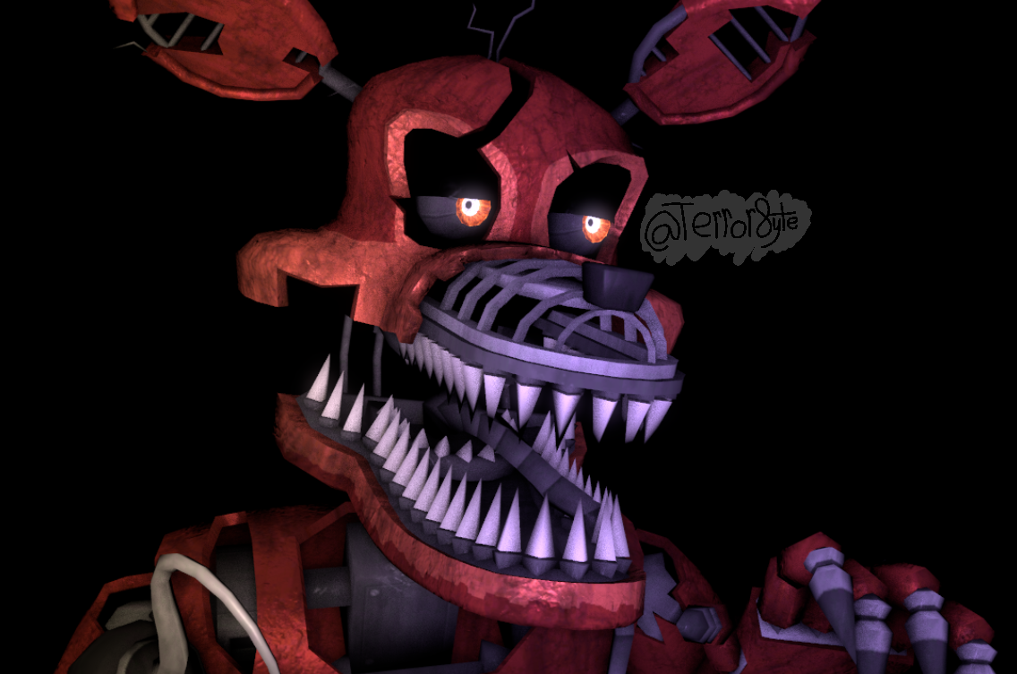 POSTER - Five nights at Freddy's 4 (RED) by CKibe on DeviantArt