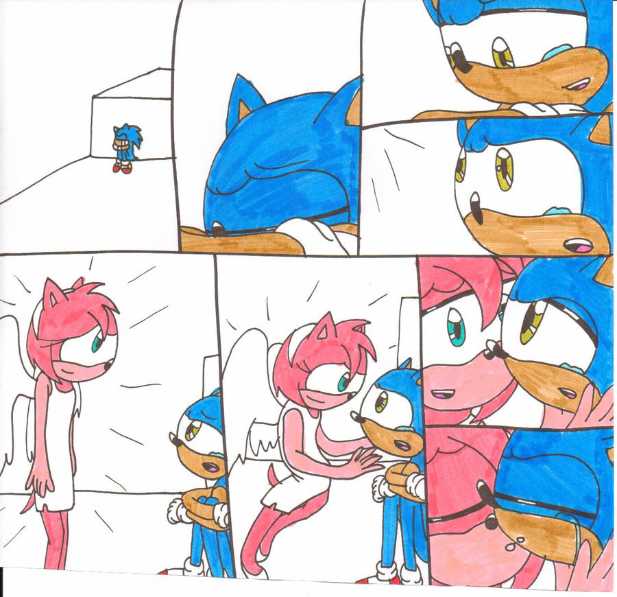 I came back, Sonic...