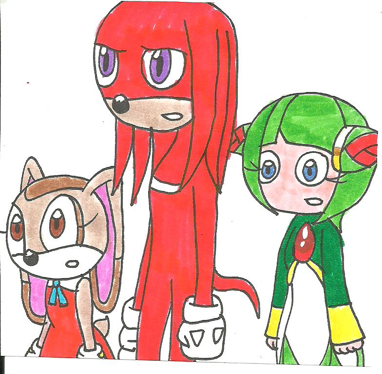 Knuckles, Cream and Cosmo