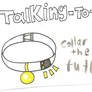 'Talking-to-me?' collar