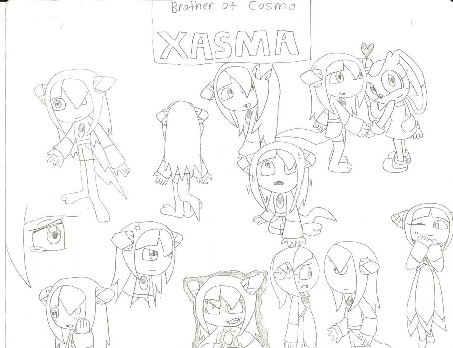 Doodling of Xasma
