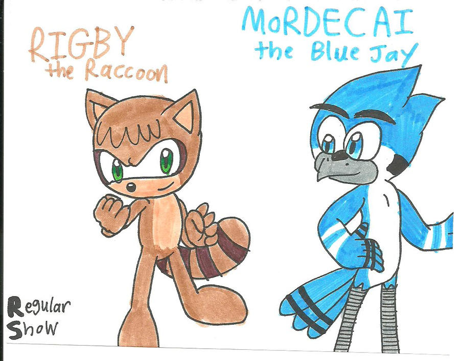 Sonic-fied Regular Show by cmara on DeviantArt