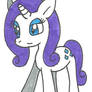 mini Rarity doodle