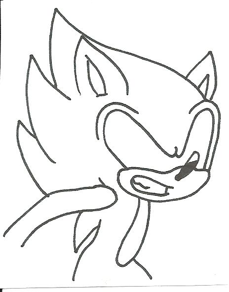 super dark sonic by cmara on DeviantArt