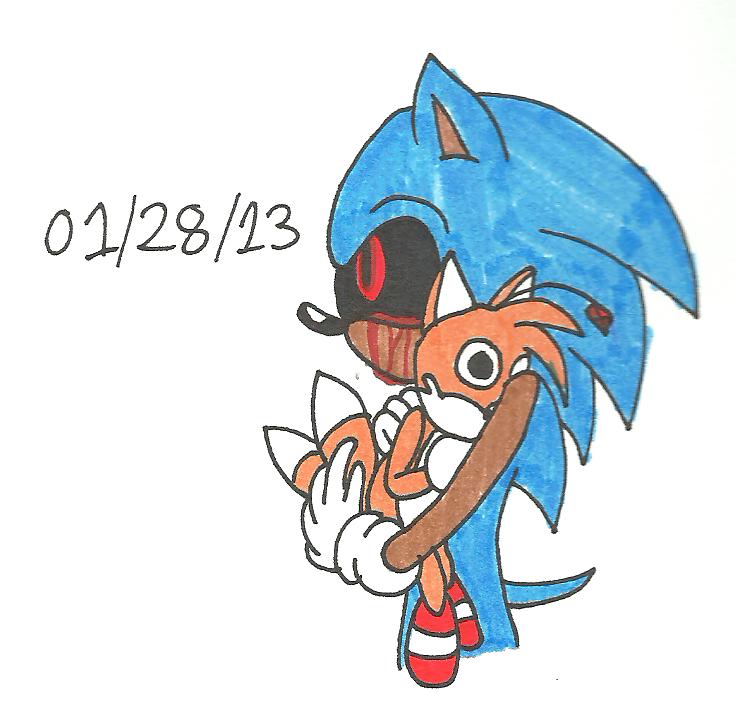 Pin by Gx on sonic.exe y otros  Tails doll, Drawing cartoon faces, Sonic fan  art