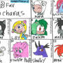 Cmara's 13 Fav Fan Charas