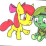 Flippy and Applebloom