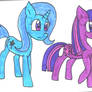 Trixie and Twilight