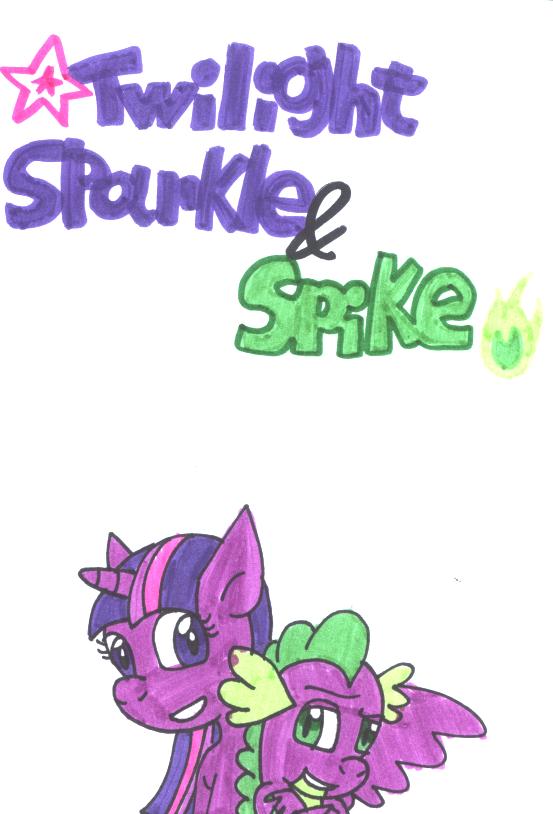 Twilight Sparkle and Spike poster