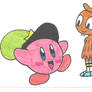 Kirby with Wander's hat