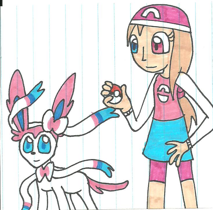 Amanda and Sylveon