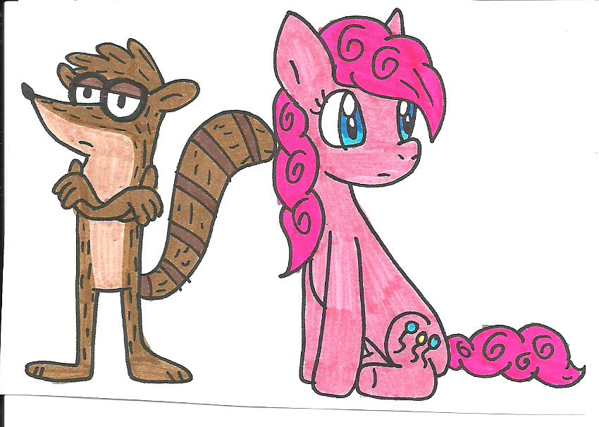 Rigby and Pinkie