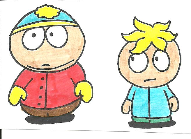 Cartman and Butters