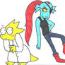 Undyne and Alphys