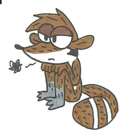 Grumpy Raccoon by cmara on DeviantArt