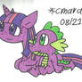 Twilight and Spike