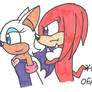 Rouge and Knuckles