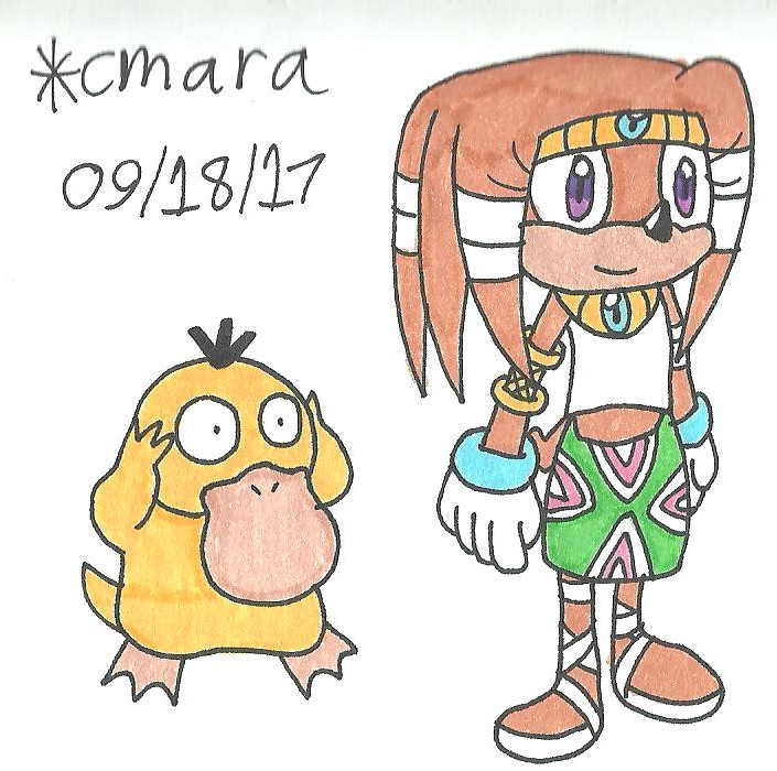 Tikal and Psyduck